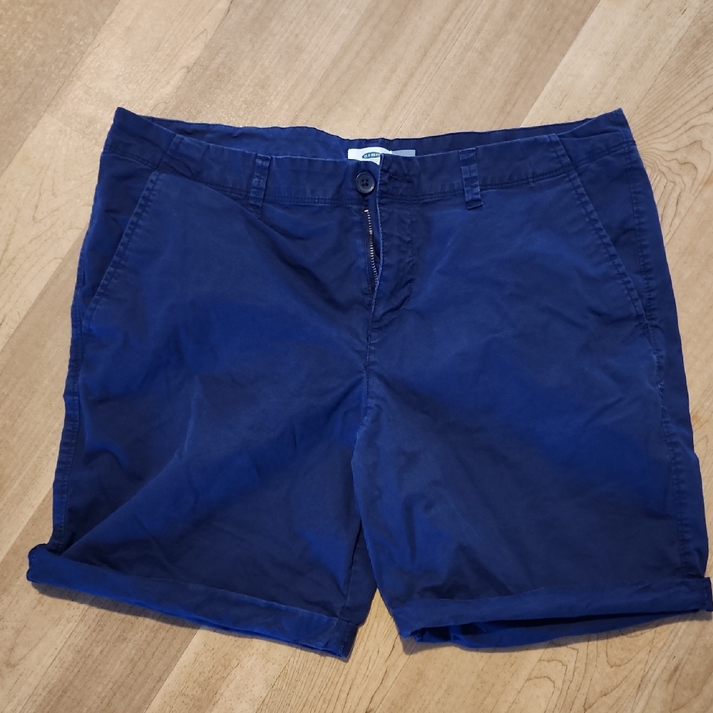 Old Navy Dark Blue Women's Bermudas